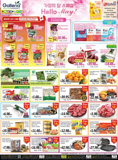 Galleria Supermarket Flyer April 30 to May 6