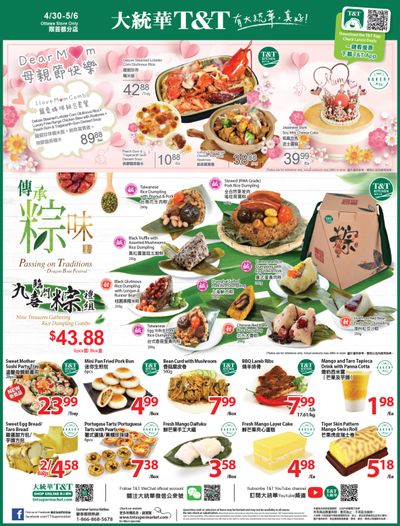 T&T Supermarket (Ottawa) Flyer April 30 to May 6