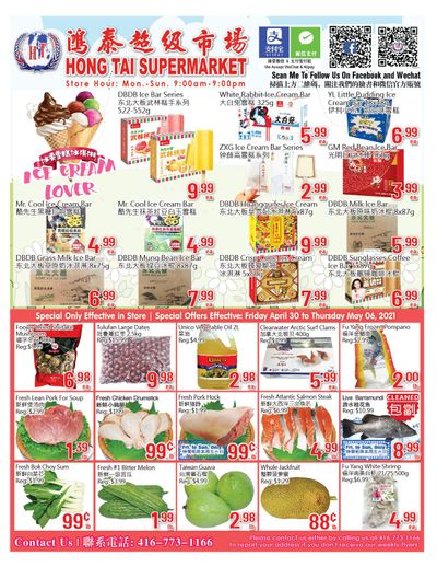 Hong Tai Supermarket Flyer April 30 to May 6