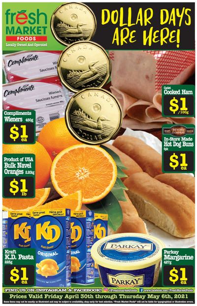Fresh Market Foods Flyer April 30 to May 6