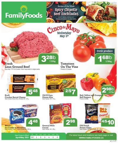 Family Foods Flyer April 30 to May 6