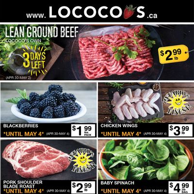 Lococo's Flyer April 30 to May 4