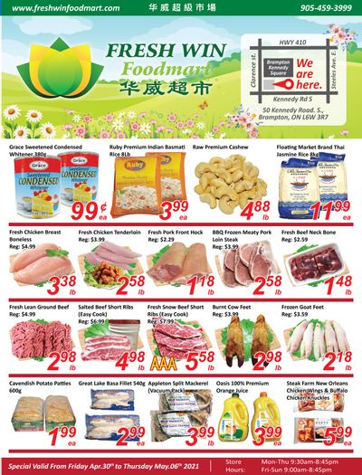 Fresh Win Foodmart Flyer April 30 to May 6