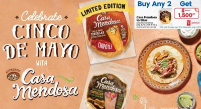 Real Canadian Superstore Ontario: Casa Mendosa Tortillas $1.25 After Price Match & Coupon