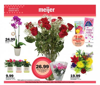 Meijer (IL, IN, KY, MI, OH, WI) Weekly Ad Flyer May 2 to May 9