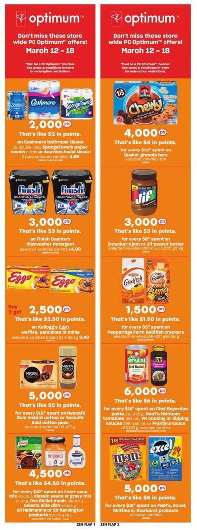 Zehrs Flyer March 12 to 18