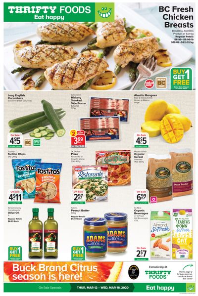 Thrifty Foods Flyer March 12 to 18