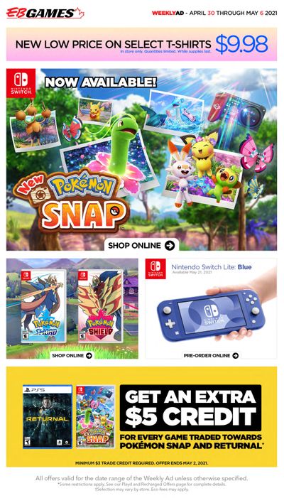 EB Games Flyer April 30 to May 6