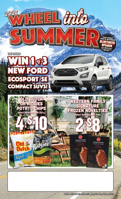AG Foods Wheel into Summer Flyer May 2 to 29