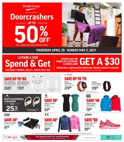 Sport Chek Flyer April 29 to May 2