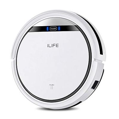 ILIFE V3s Pro Robotic Vacuum, Newer Version of V3s, Pet Hair Care, Powerful Suction Tangle-Free, Slim Design, Auto Charge, Daily Planning, Good for Hard Floor and Low Pile Carpet - ILIFEV3spro $186.74 (Reg $203.09)