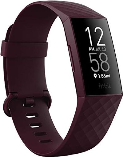 Fitbit Charge 4 fitness and Activity Tracker with Built-In Gps, Heart Rate, Rosewood, One Size $129.95 (Reg $199.95)