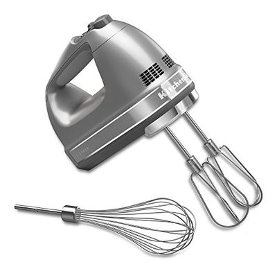 Kitchen Aid KHM7210CU 7-Speed Hand Mixer, Contour Silver