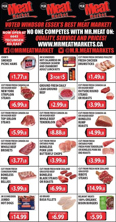 M.R. Meat Market Flyer May 1 to 8