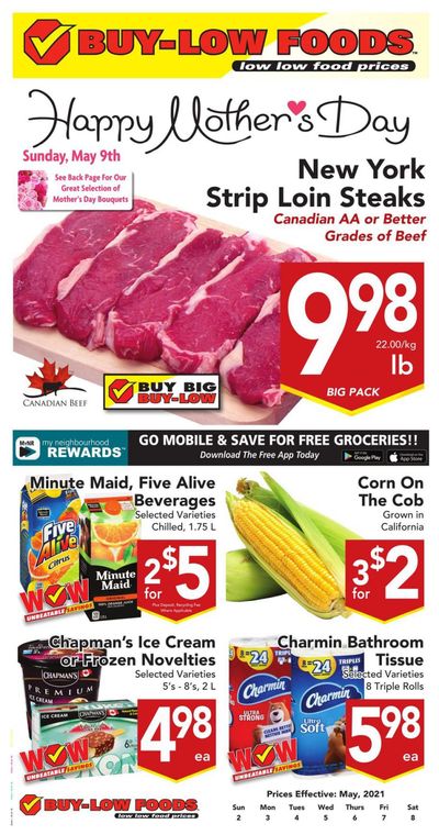 Buy-Low Foods Flyer May 2 to 8