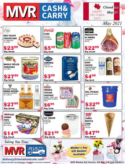 MVR Cash and Carry Flyer May 1 to 31
