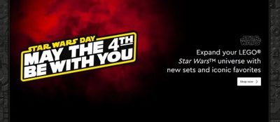 LEGO Canada Deals: The LEGO Star Wars Galaxy + FREE Tatooine Homestead w/ Purchase $110 + More