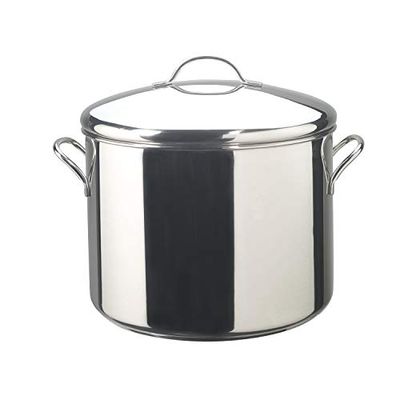 Farberware Classic 16 Quart Stockpot with Lid, Stainless Steel $96.57 (Reg $124.92)