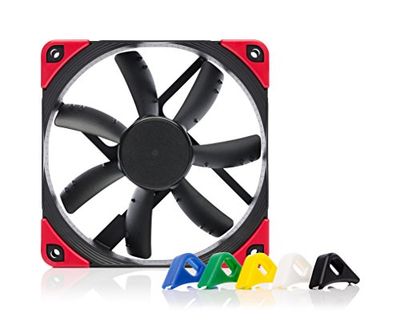 Noctua NF-S12A PWM chromax.black.swap, Premium Quiet Fan, 4-Pin (120mm, Black) $10 (Reg $29.88)