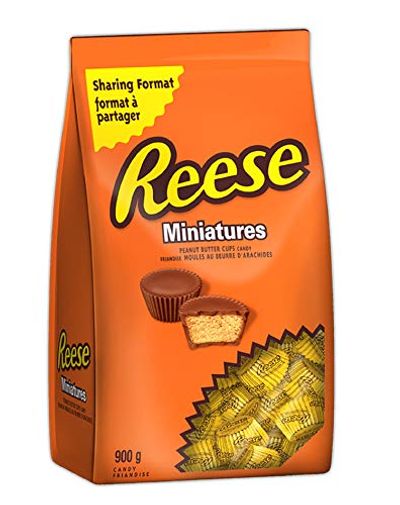 Reese Chocolate Candy Peanut Butter Cups, Miniatures, 900g Bulk Bag $9.97 (Reg $12.00)
