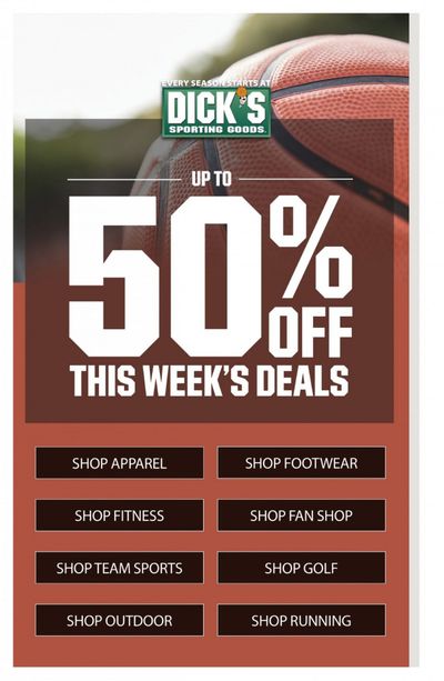 DICK'S Weekly Ad Flyer May 2 to May 8