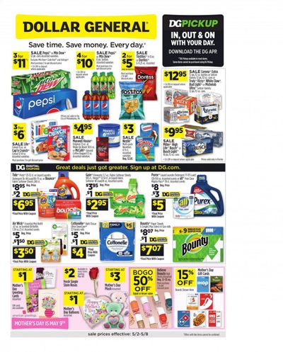 Dollar General (FL) Weekly Ad Flyer May 2 to May 8