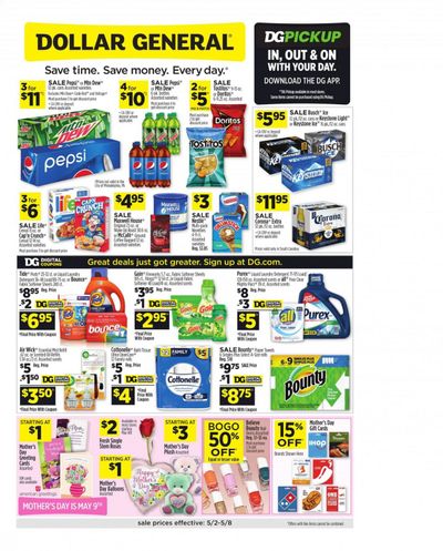 Dollar General (SC) Weekly Ad Flyer May 2 to May 8
