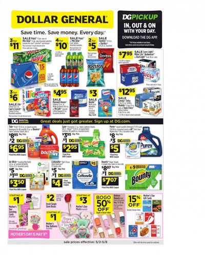 Dollar General (TX) Weekly Ad Flyer May 2 to May 8