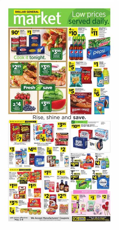 Dollar General (KY) Weekly Ad Flyer May 2 to May 8