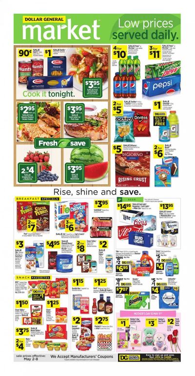 Dollar General (TN) Weekly Ad Flyer May 2 to May 8