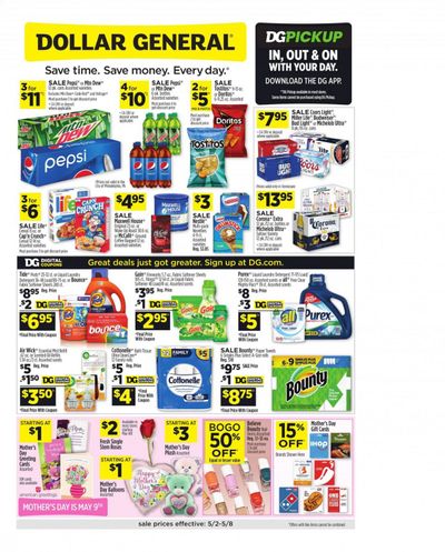 Dollar General (TN) Weekly Ad Flyer May 2 to May 8