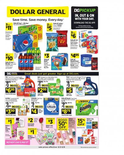Dollar General (LA) Weekly Ad Flyer May 2 to May 8