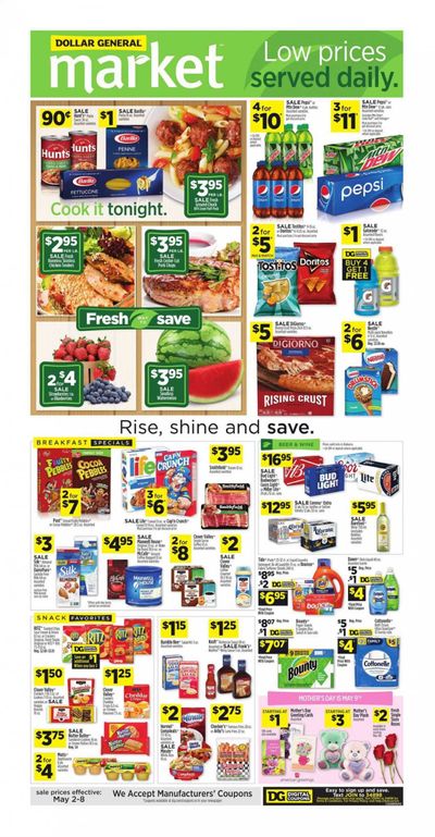 Dollar General (AL) Weekly Ad Flyer May 2 to May 8