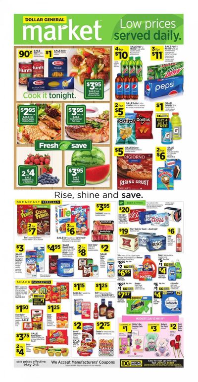 Dollar General (OH) Weekly Ad Flyer May 2 to May 8