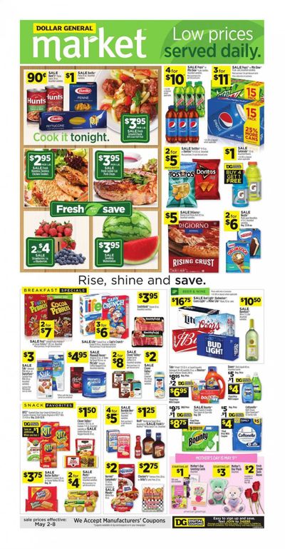Dollar General (LA) Weekly Ad Flyer May 2 to May 8