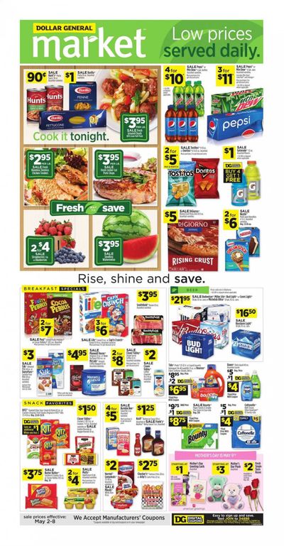 Dollar General (OK) Weekly Ad Flyer May 2 to May 8