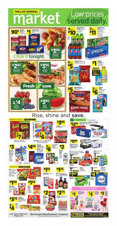 Dollar General (MS) Weekly Ad Flyer May 2 to May 8