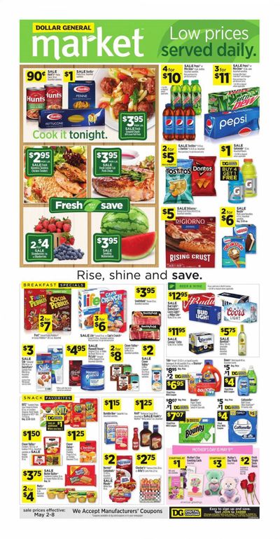 Dollar General (NC) Weekly Ad Flyer May 2 to May 8