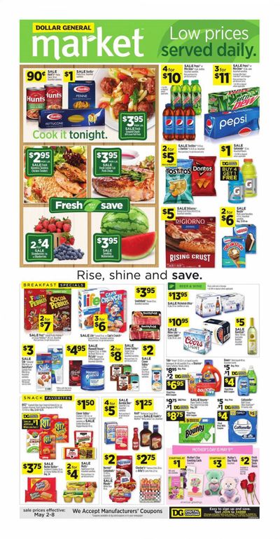 Dollar General (GA) Weekly Ad Flyer May 2 to May 8