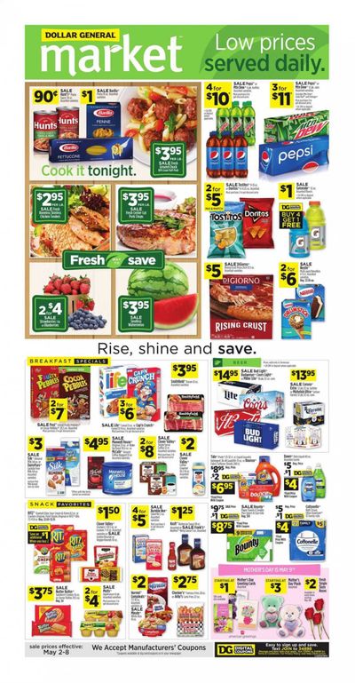 Dollar General (TN) Weekly Ad Flyer May 2 to May 8