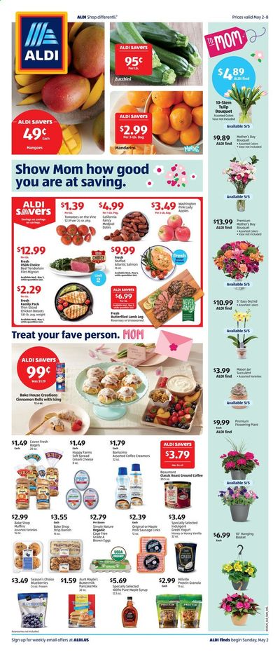 ALDI (CT, NH, NY, VT) Weekly Ad Flyer May 2 to May 8