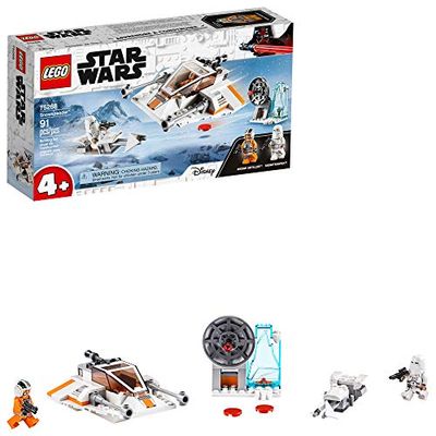 LEGO Star Wars Snowspeeder 75268 Starship Toy Building Kit; Building Toy for Preschool Children Ages 4+, New 2020 (91 Pieces)
