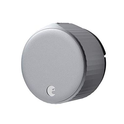 August Wi-Fi Smart Lock (Newest Model 4th Gen) - Alexa, Google Assistant, HomeKit, SmartThings and Airbnb Compatible - Upgrade Your Deadbolt - Silver