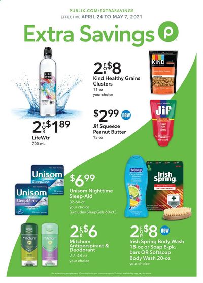 Publix (AL, FL, GA, NC, SC, TN) Weekly Ad Flyer April 24 to May 7