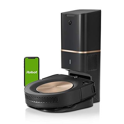 iRobot Roomba s9+ (9550) Robot Vacuum with Automatic Dirt Disposal- Wi-Fi Connected, Smart Mapping, Powerful Suction, Anti-Allergen System, Works with Alexa, Ideal for Pet Hair, Carpets, Hard Floors