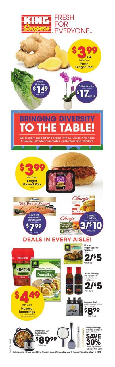 King Soopers (CO) Weekly Ad Flyer May 5 to May 18