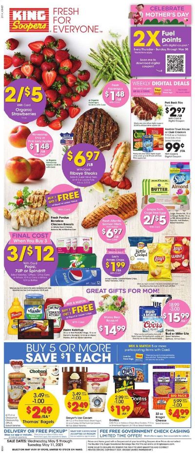 King Soopers (CO) Weekly Ad Flyer May 5 to May 11