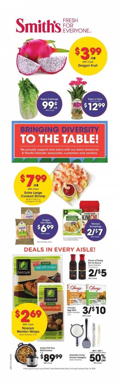 Smith's (AZ, ID, MT, NM, NV, UT, WY) Weekly Ad Flyer May 5 to May 18