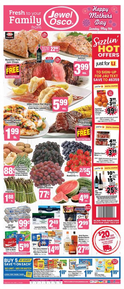 Jewel Osco (IL) Weekly Ad Flyer May 5 to May 11