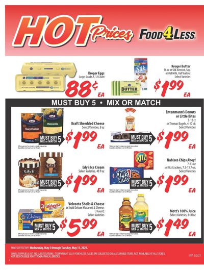 Food 4 Less (IN) Weekly Ad Flyer May 5 to May 11